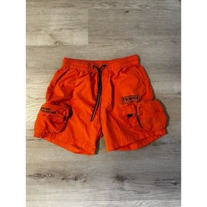 Smoke Rise Women's Nylon Cargo Slouch Shorts size small